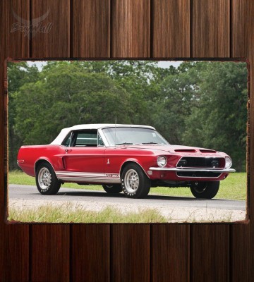 Металлическая табличка Shelby GT350 Convertible 590